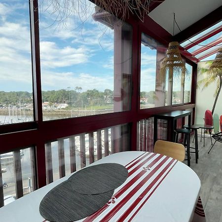 Port Sud - T3 En Duplex Avec Vue Panoramique Sur Le Port De Capbreton Apartment Ngoại thất bức ảnh