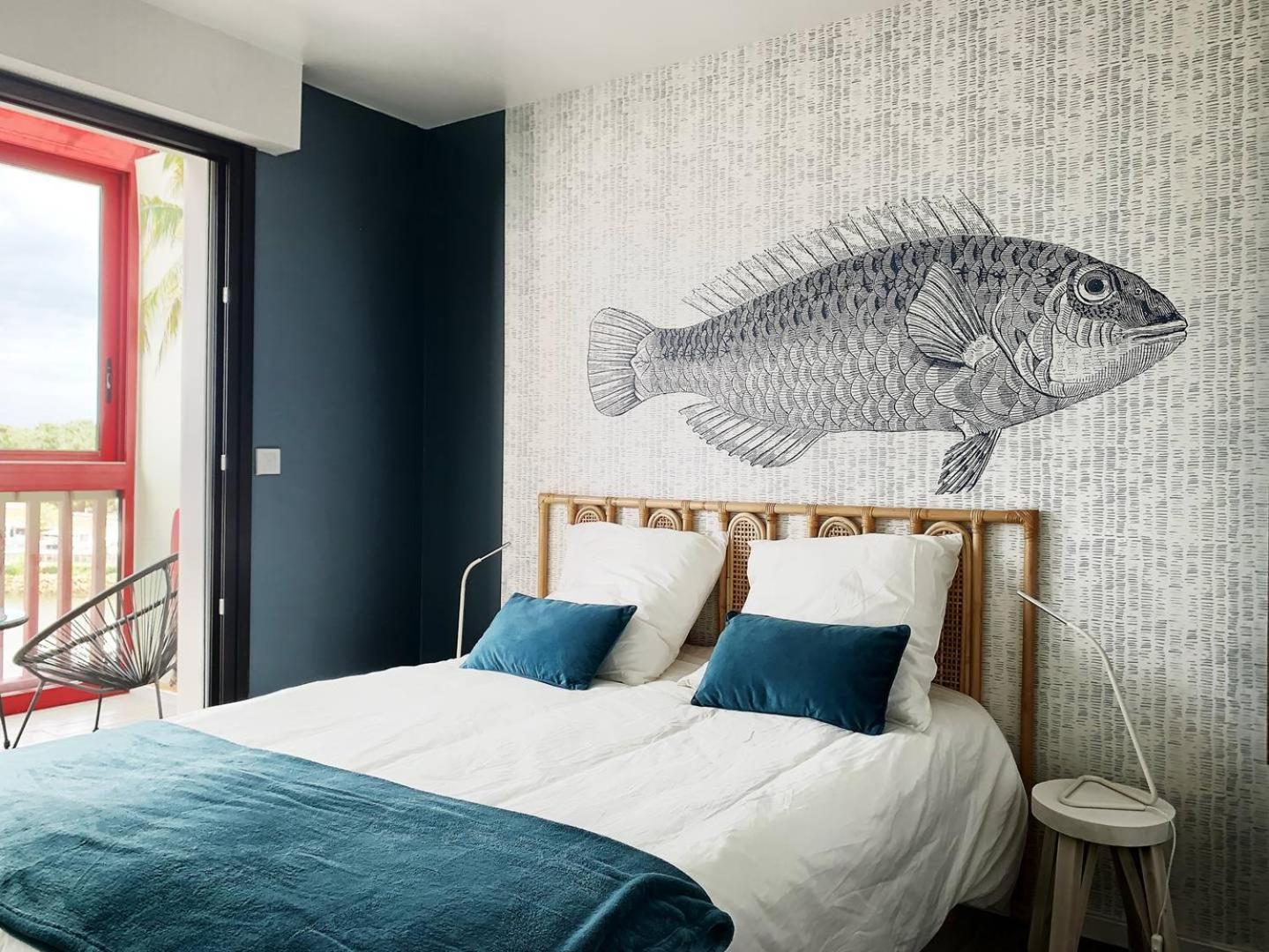 Port Sud - T3 En Duplex Avec Vue Panoramique Sur Le Port De Capbreton Apartment Ngoại thất bức ảnh