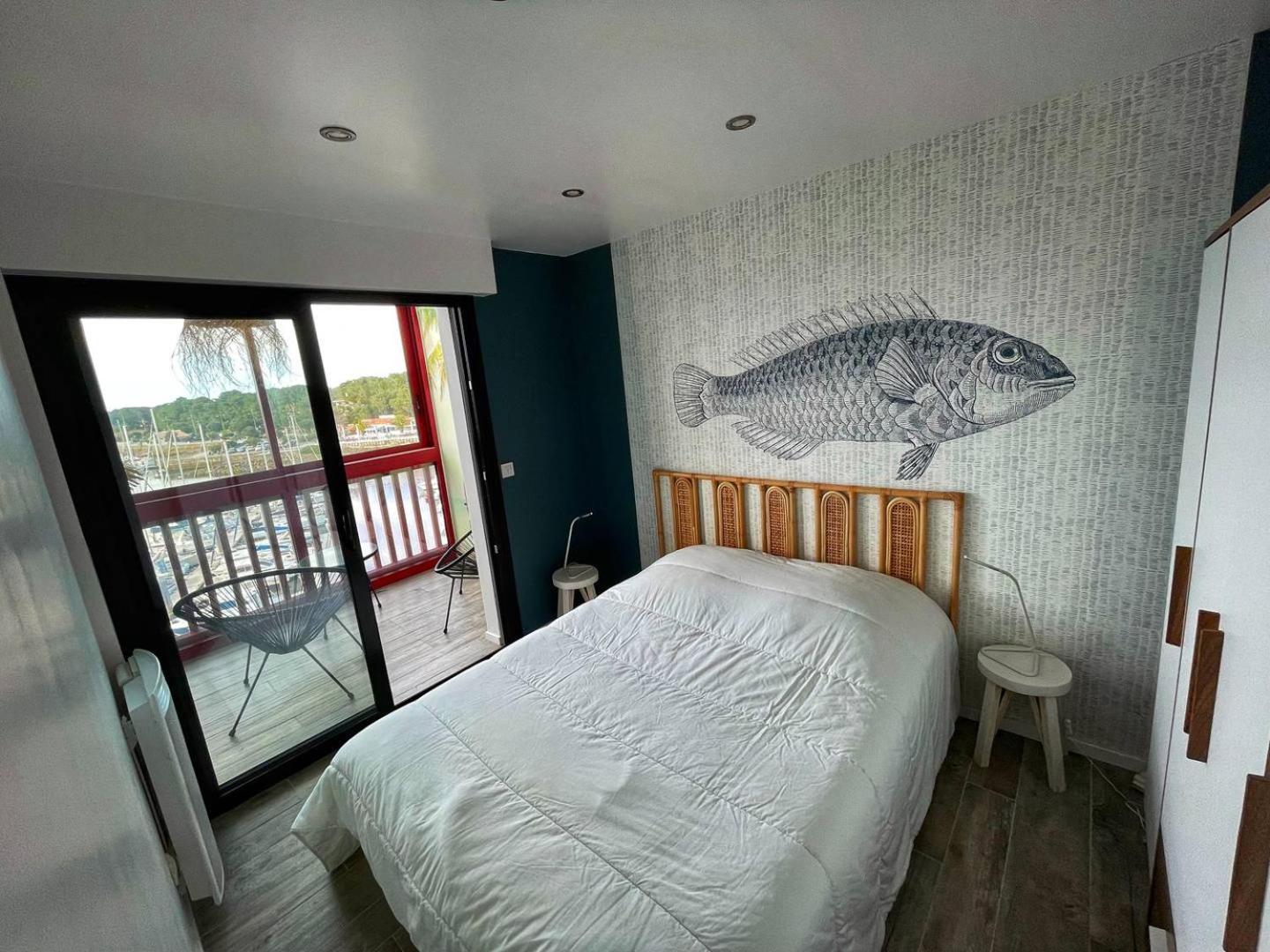 Port Sud - T3 En Duplex Avec Vue Panoramique Sur Le Port De Capbreton Apartment Ngoại thất bức ảnh